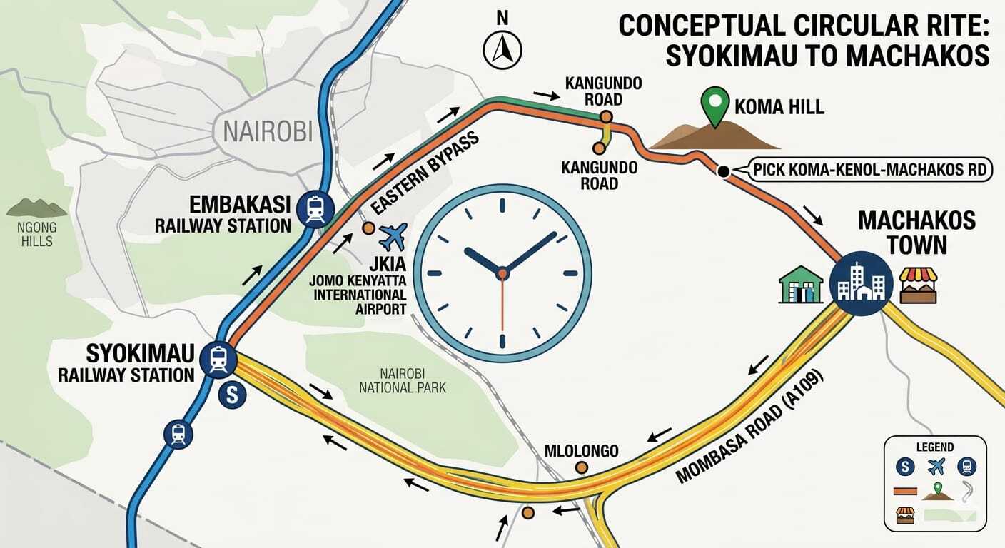 Conceptual Circular Route